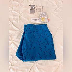 Lularoe OS Halloween Bat Leggings NIB